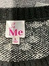 so Me Houndstooth Black Pullover Sweater Size L - photo 7