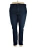 NYDJ Solid Blue Jeans Size 24 waist - photo 1