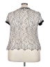 Torrid Silver Short Sleeve Top Size 3X Plus (3) - photo 2