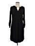 MICHAEL Michael Kors Solid Black Casual Dress Size M - photo 1