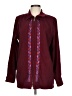 Bob Mackie 100% Polyester Burgundy Blazer Size L - photo 1