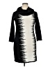 Studio One 100% Acrylic Graphic Black Casual Dress Size XL - photo 1