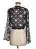 Love, Fire 100% Polyester Black 3/4 Sleeve Blouse Size M - photo 2