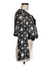 Love, Fire 100% Polyester Black 3/4 Sleeve Blouse Size M - photo 4