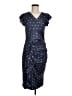 Shein Polka Dots Blue Casual Dress Size 6 - photo 1