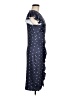 Shein Polka Dots Blue Casual Dress Size 6 - photo 4
