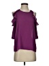 Millibon 100% Polyester Purple Sleeveless Blouse Size S - photo 1