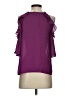 Millibon 100% Polyester Purple Sleeveless Blouse Size S - photo 2