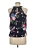 By & By Black Sleeveless Blouse Size M - photo 2