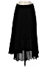 Max Studio 100% Polyester Solid Black Formal Skirt Size M - photo 1