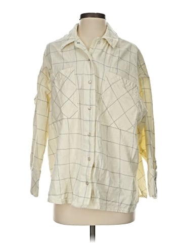French Connection 3/4 Sleeve Button-Down Shirt (view 1)