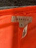 Soieblu 100% Polyester Solid Orange Romper Size S - photo 4