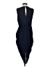 ASOS 100% Polyester Solid Blue Cocktail Dress Size 2 - photo 2