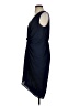 ASOS 100% Polyester Solid Blue Cocktail Dress Size 2 - photo 5
