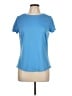 Adidas 100% Polyester Blue Active T-Shirt Size L - photo 1