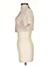 Nasty Gal Inc. 100% Polyester Tan Short Sleeve Blouse Size 4 - photo 5