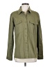 Superdown 100% Cotton Green Long Sleeve Button-Down Shirt Size S - photo 1