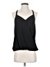 Naked Zebra 100% Polyester Black Sleeveless Blouse Size S - photo 1
