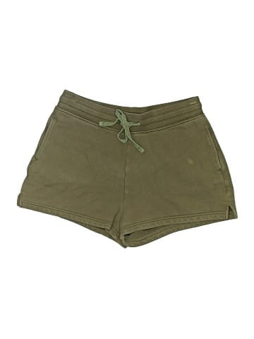 Girlfriend Collective Khaki Shorts (view 1)