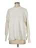 Moon & Madison Solid Ivory Turtleneck Sweater Size M - photo 1