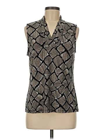 Anne Klein Sleeveless Blouse (view 1)