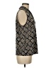 Anne Klein Black Sleeveless Blouse Size M - photo 4