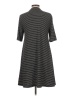 Apt. 9 Stripes Gray Casual Dress Size L - photo 2