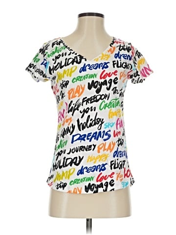 New York & Company Short Sleeve T-Shirt (view 1)