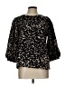 Ann Taylor LOFT Animal Print Black Pullover Sweater Size L - photo 1