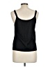Just Fab 100% Viscose Solid Black Sleeveless Top Size L - photo 2