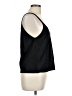 Just Fab 100% Viscose Solid Black Sleeveless Top Size L - photo 4