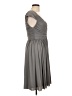 J.Crew Gray Cocktail Dress Size 10 - photo 4