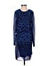 Dolce Vita 100% Polyester Animal Print Blue Cocktail Dress Size S - photo 1