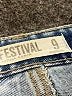 Refuge Blue Denim Shorts Size 9 - photo 3