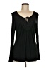 Kim Parrish Collection Black Long Sleeve Blouse Size M - photo 1