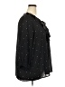 19 Cooper 100% Polyester Black 3/4 Sleeve Blouse Size 2X - photo 4