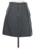 Wilfred Houndstooth Gray Wool Skirt Size 4 - photo 2