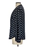 J.Crew 365 100% Polyester Polka Dots Blue Long Sleeve Blouse Size 2 - photo 5