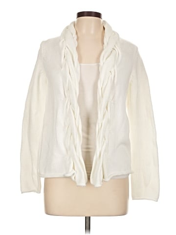 White + Warren Cardigan (view 1)