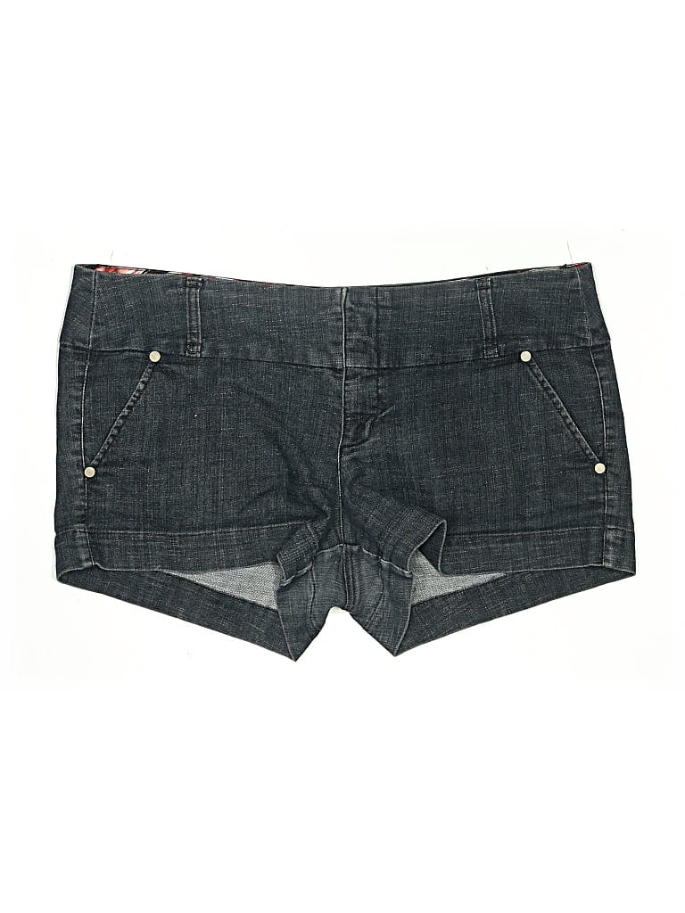 Pre-owned 2b Bebe Denim Shorts In Blue