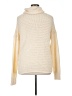 Say What? 100% Acrylic Ivory Turtleneck Sweater Size XL - photo 2