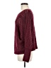 Unbranded 100% Polyester Burgundy Pullover Sweater Size M - photo 5