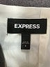 Express Checkered-gingham White Formal Skirt Size 6 - photo 3
