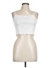 Shein 100% Polyester White Tube Top Size L - photo 1