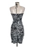 Assorted Brands Paisley Silver Cocktail Dress Size M - photo 2