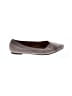 Me Too Metallic Gray Tan Flats Size 9 - photo 1