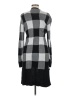 Valerie Stevens 100% Rayon Checkered-gingham Gray Cardigan Size M - photo 2