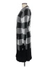 Valerie Stevens 100% Rayon Checkered-gingham Gray Cardigan Size M - photo 5