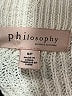 Philosophy Republic Clothing 100% Polyester Ivory Pullover Sweater Size S - photo 7