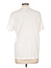 Assorted Brands Solid White Ivory Short Sleeve T-Shirt Size L - photo 2